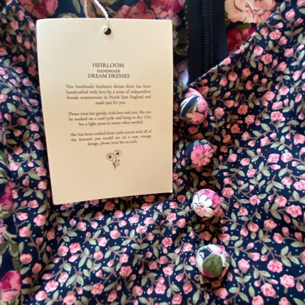 Handmade Floral Dress